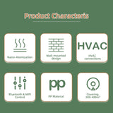 NAMSTE Aroma Diffuser WIFI Electric Aromatic Oasis Bluetooth Room Fragrance  Air Freshener Essential Oils  Purifiers 400m³