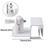 Starlink Mini Gutter Mount Compatible with Original Pipe Adapter Adjustable Starlink Mini Mounting Kit Accessories