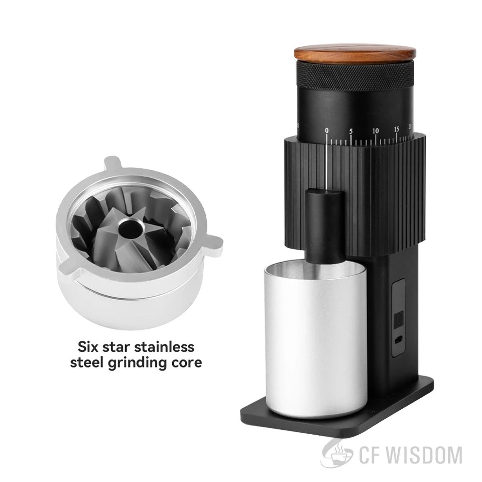 Portable Coffee Grinder Electric Grinder Coffee Bean Grinder Coffee Grinders  accessorie for Home Use  Christmas Birthday Gift
