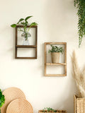 Wooden Display Shelf Floating Shelves Rustic Wood Shelves Wall Storage for Bedroom Kitchen Over Toilet Small Wall Mounted Gifts