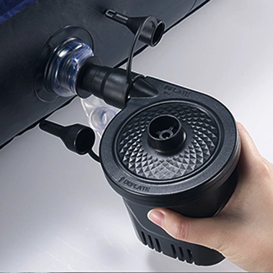 Air Pump Inflatable Compressor for Swimming Ring Air Mattress Pool Toys Lightweight Electric Inflatable Compressor