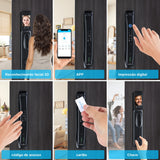X3 Tuya Wifi 3D face recognition Electronic lock biometrics Fingerprint Lock Smart Door Lock Key Card NFC Camera Electronic Lock