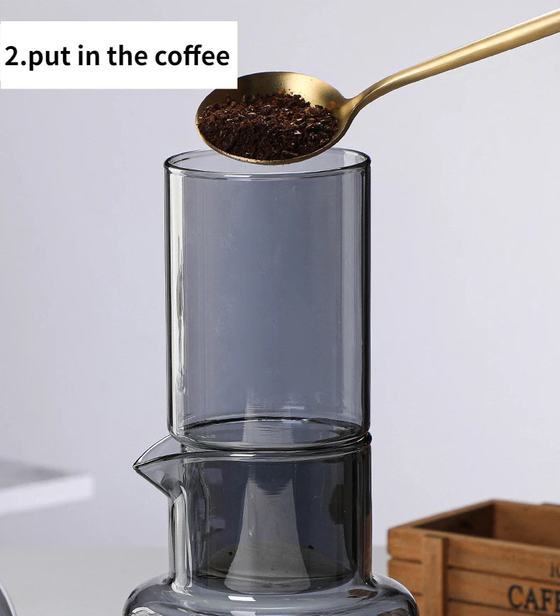 Cold Brew Coffee Pot Set with Filter Glass Dripper ICED Coffee Pot Maker High Quality Specialized Barista Accessories Espresso