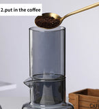 Cold Brew Coffee Pot Set with Filter Glass Dripper ICED Coffee Pot Maker High Quality Specialized Barista Accessories Espresso