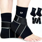 Ankle Support Brace for Women Men 1 Pair Achilles Tendonitis Brace for Plantar Fasciitis Relief Copper Infused Ankle Compressio