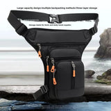 Waterproof Drop Leg Bag Waist Bags Men Shoulder Bags Thigh Waist Fanny Pack Pouch Outdoor Hiking Ride Motorcycle Leg Bag