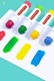 12/18/24 Colors Solid Quick-drying Gouache Stick Set for Children and Students To Draw Water-soluble Colorful Watercolor Pens