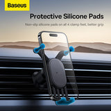Baseus Car Phone Holder for iPhone Xiaomi Samsung Car Phone Stand Car Mount with Hook Clip Auto Locking Easy Install