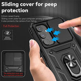 For Samsung Galaxy A14 A34 A54 5G Case Slide Camera Protect Armor Phone Case For Samsung A54 A 14 34 54 Magnet Holder Ring Cover