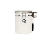 watchget 1.2/1.5/1.8L Airtight Canister Coffee Bean Storage One Way Releasing Valve Container with Date Tracker and Scoop