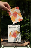 JIANWU Whisper of Leaves Series Vintage Texture Landscape Collage Scrapbook Material Paper Creative Junk Journal Stationery