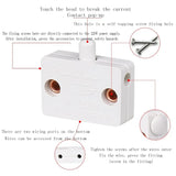 1set  Household Automatic Reset Switch Closet Cabinet Light   Door Control  Wardrobe