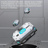 M41 Smart Touch Headset: Wireless Bluetooth Earphones with LED Display & Stereo Sound, Suitable for Smartphones