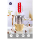 Tea Infuser with Handle , Stainless Steel Tea Diffuser Fine Mesh Filters , Hanging On Teapots Mugs To Steep Loose Tea