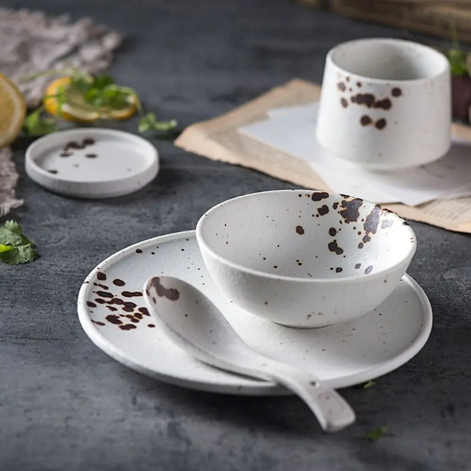 Vintage Coffee  Cup Big Capacity Chinese Ceramic Tea Cup Beer Tea Drinkware Teaware