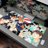 2026 New Arrival Cool Mouse Mat Anime Haikyuu Mause Pad Anime Gaming Large Cabinet Kawaii Mousepad Xxl Desk Cute Pc Carpet Mats