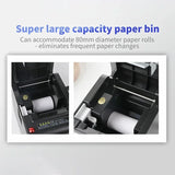 Ticket Dispenser 57mm Label Receipt Take Number Machine and Restaurant Pagers Queue Call Management System Restaurant Equipments