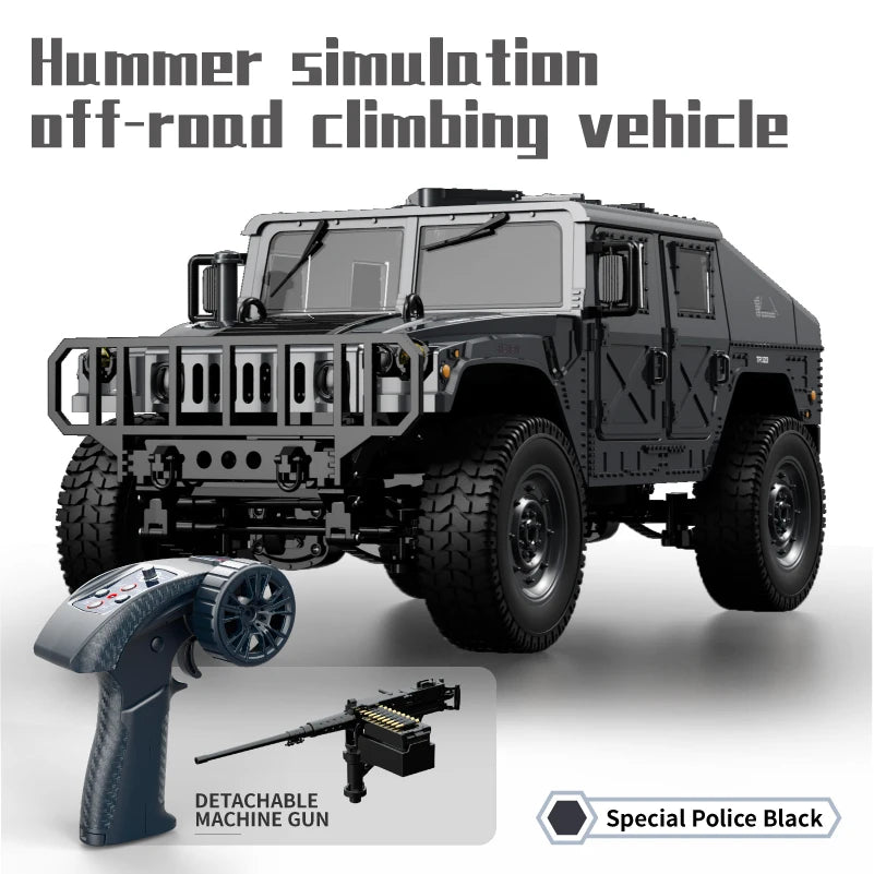 New JJRC C8835 RC Car Simulation 4x4 All-terrain RC Off-road Climbing Car Electric Remote Control Car Model with Light Toy Gift