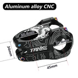 TANKE MTB Mountain Bike Stem Aluminum Alloy Ultralight High strength Short 31.8×28.6MM Bicycle CNC Stem DH/AM/XC Accessory upgra
