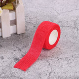 1 Roll Disposable Self Adhesive Elastic Bandage Medical Sports Wound Dressing Bandges Portable First Aid Bandgages 2.5cm*4m