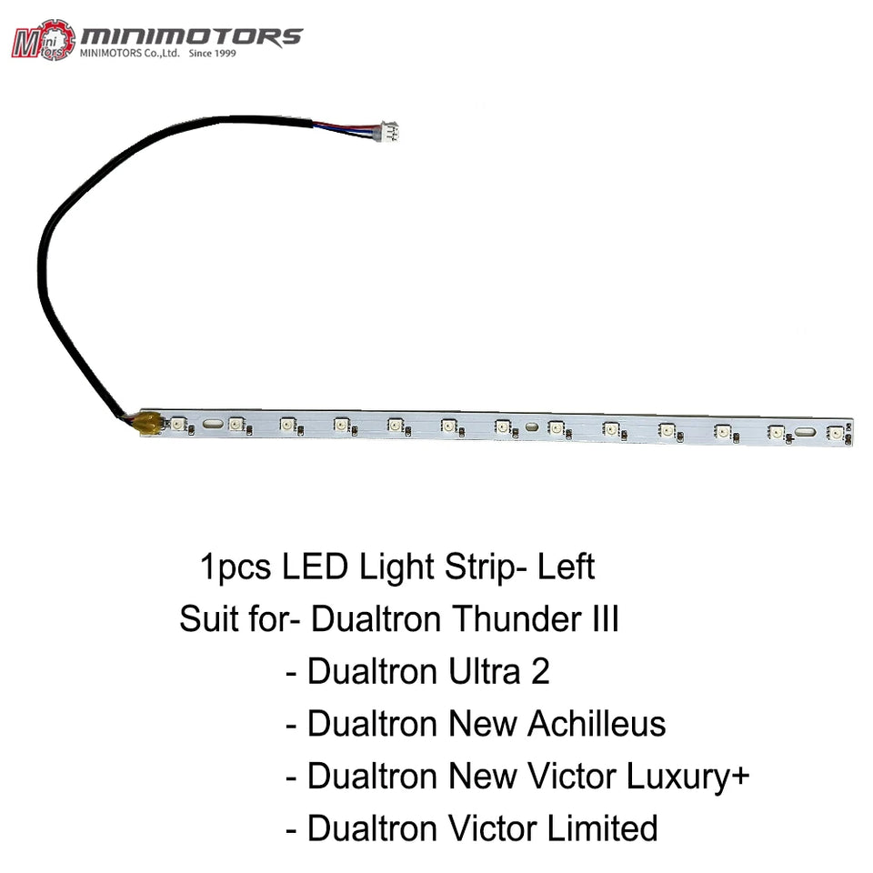 Original Thunder III Deck Side Light Strip Suit for Official Dualtron New Victor Luxury+ Ultra 2 Deck Side Light Strip E-Scooter