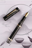 Majohn M700 Resin Fountain Pen EF/F Nib 0.5/0.38mm with A Converter Germany Imported Ink Pen Beautiful Students Gifts