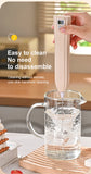 Electric Wireless Egg Beater Mini Coffee Mixer Handheld USB Charging Automatic Whipping Of Egg Whites Cream Home Baking
