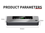 CENRR Vacuum Sealer Machine Food Wet Dry with Kitchen Storage Sealing Machine Built-in Cutter Food Vacuum Packaging Machine