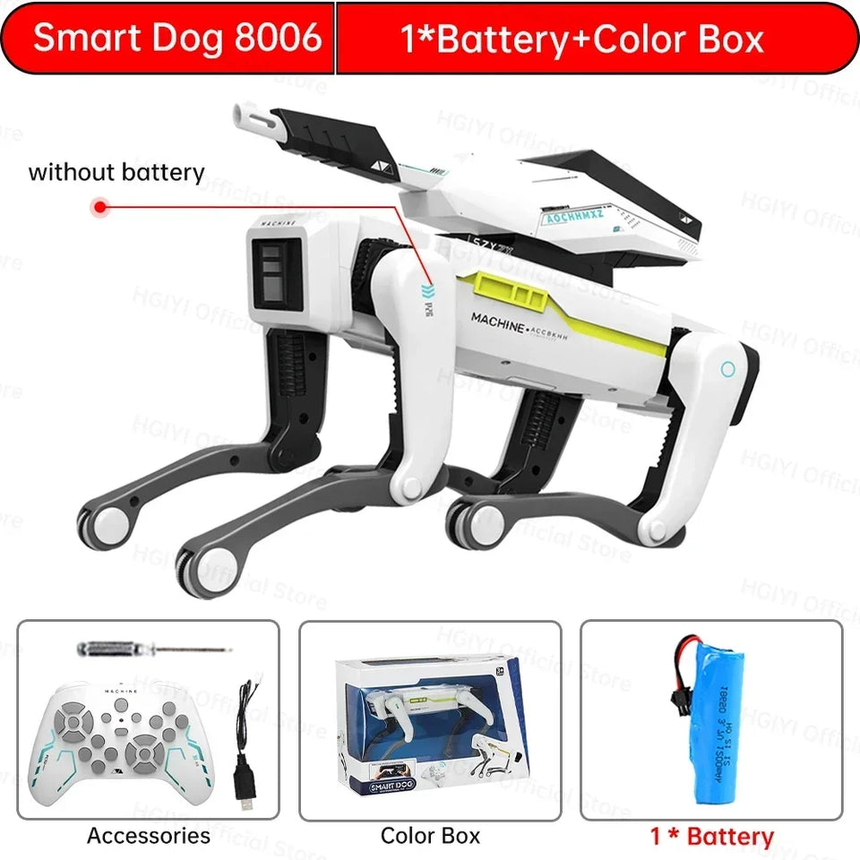 AI Simulation Robot Dog Intelligent Machine Dog Voice Command APP Control Programming Interactive Performs Acrobatics Robot Dog