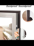 6M Self Adhesive Casement Window Door Sealing Strips Wearable Seal Foam Tape Acoustic Waterproof Dustproof Weather Stripping