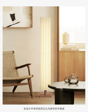 Modern Fabric Led Floor Lights for Living Room Sofa Side Decorative Wood Standing Lamps Light Bedroom Bedside Light Home Decor