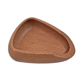 Coffee Bean Weighing Bowl Coffee Dosing Tray Wooden Sturdy Tea Leaf Display Tray for Office Hotel Restaurant Loose Tea Flour