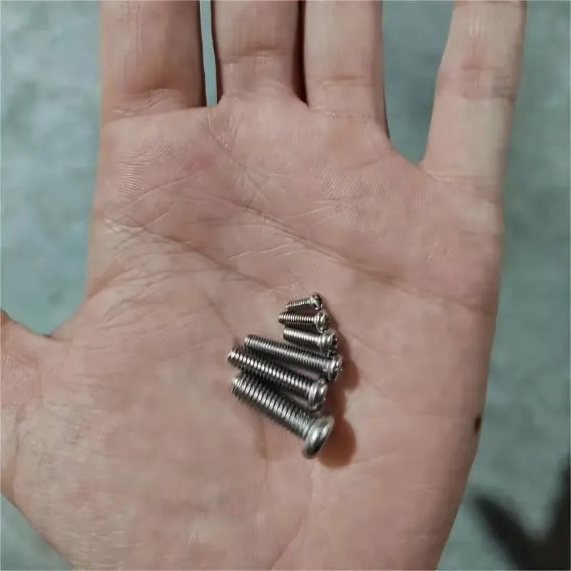 Stainless Steel Metric Screw and Nut Hex Assortment Tool Kit, M2 M2.5 M3 M4 M5 Sizes Fasteners Hardware Bolt Sets 320/700Pcs