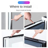 6M Self Adhesive Casement Window Door Sealing Strips Wearable Seal Foam Tape Acoustic Waterproof Dustproof Weather Stripping