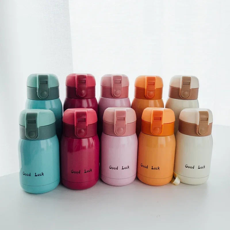 Mini Thermos Cup 200ml/360ml Pocket Cup Thermal Coffee Mug Stainless Steel  Vacuum Flask Insulated Hot Water Bottle Kids Gift