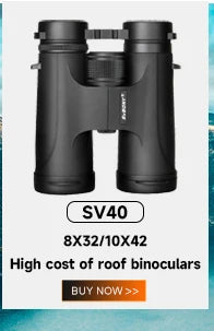 Svbony SV47 Binoculars for Adults, 8x32/8x42/10x42 Bak4 Prism HD FMC Lens Waterproof for Nature Observation Safari Watch Bird