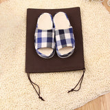 Non-woven Shoe Travel Pouch Portable Tote Drawstring Storage Bag Organizer Travel Accessories Pouch Drawstring Bag