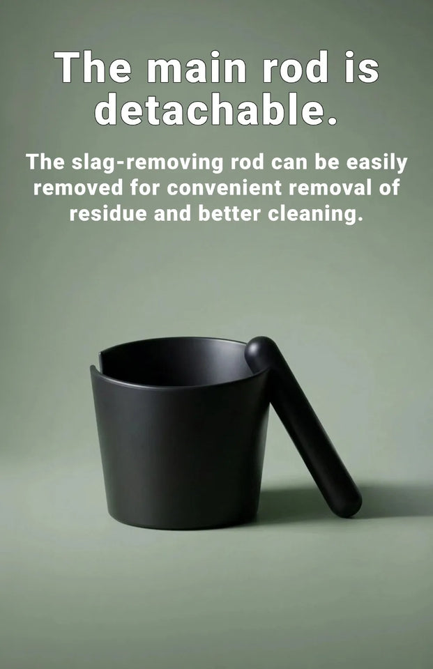 Coffee Knock Box Espresso Grounds ContainerDump Bin Bucket Anti Slip Powder BeveledResidue Barista Accessories Maker Tools