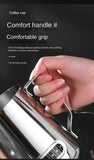 350/600ml Stainless Steel Coffee Latte Cup With Temperature Display Milk Foam Pitcher Espresso Pot Milk Sparkling Cream Cup