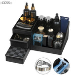 〔CC55〕Cologne Organizer For Men, Cologne Holder For Dresser, Perfume Stand, Bathroom Countertop Organizer With Drawers