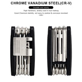 13 In 1 Bicycle Multi Tools Chain Splitter Cutter Hex Spoke Wrench Screwdriver Tyre Lever Tool Kit Portable Bike Repair Tools