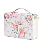 200 hole portable canvas pencil case, pencil stationery shockproof storage bag, large capacity stationery box