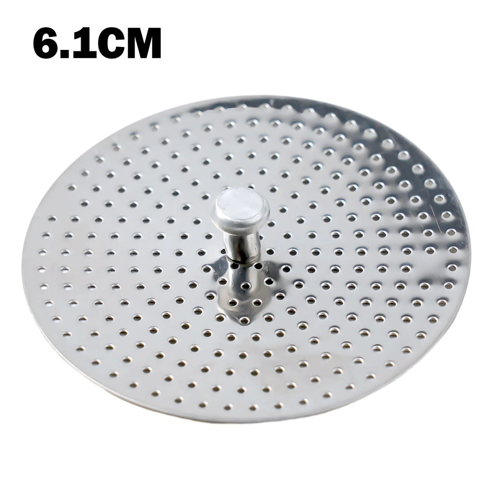Stainless Steel Moka Pressed Powder Reducing Filter Decrement For Espresso Coffee 4 Cup 6 Cups Coffee Accessories