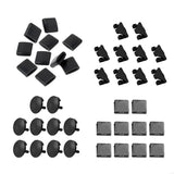 10PCS Air Fryer Rubber Feet Silicone Pieces for Air Fryer Grill Pan Plate Tray
