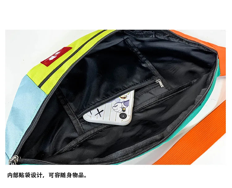 Unisex Waist Bag Fanny Pack Fashion Bags For The Belt Multifunction Chest Bag Banana Packs Hip Hop Bum Package Crossbody Pack