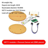 Digital Load Cell Weight Sensor HX711 AD Converter Breakout Module 1KG-20KG Portable Electronic Kitchen Scale for Arduino Scale