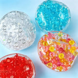 Squishy Balls Ice Beads Stress Relief Toy Super Soft Sensory Fidget Toys for Kids Adults Anxiety Relaxation Squeeze Gift