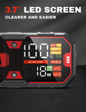 Car 6250A Portable 12V  Jump Starter Power Bank 12V Auto Battery Charger Booster Starting Device For 10.0L GAS/6.5L DIESEL