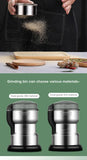Stainless Electric Grinder 4Blades Fast Grinding Multifunction Smash Machine Household Coffee Beans Rice Mill Grinder 200W/400W