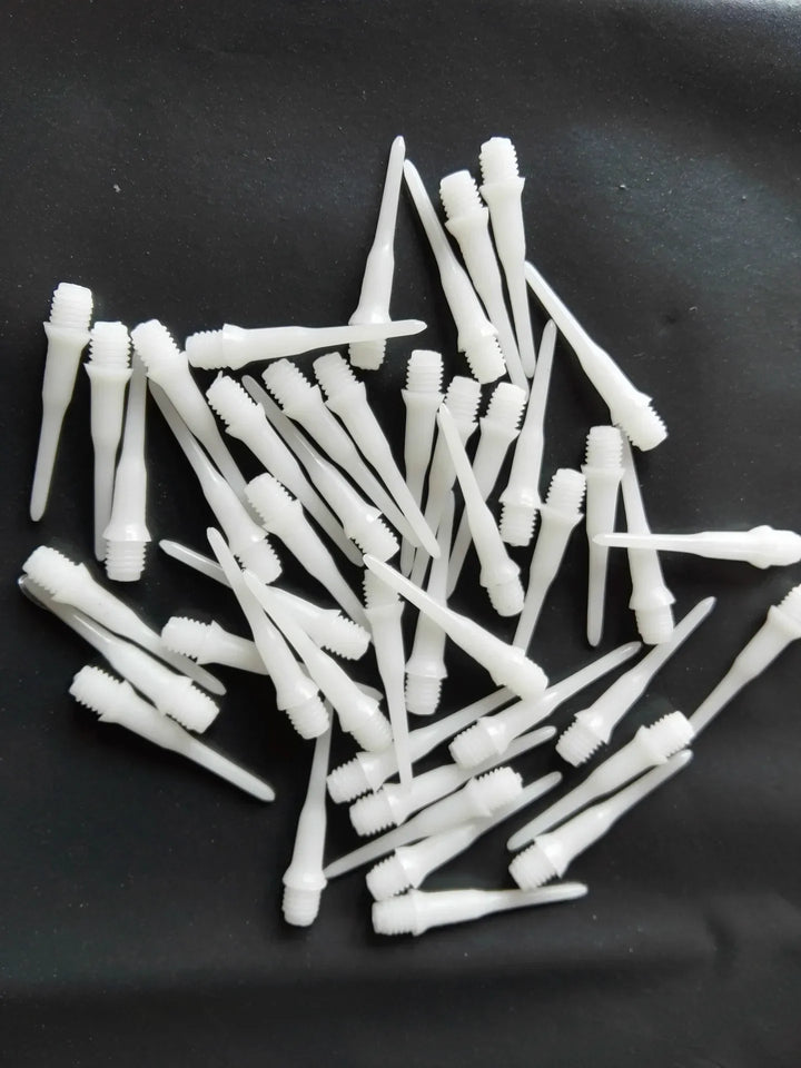 100PCS Durable Soft Tip Points Needle Replacement Set For Electronic Dart Black Wear-resistant Durable Soft Plastic Black Tips